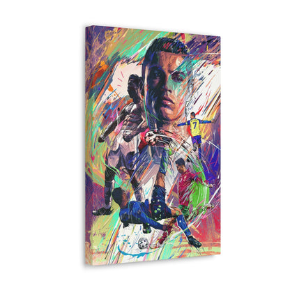 Cristiano Ronaldo | CANVAS Print | Sports Wall Art | Fan Cave Gift