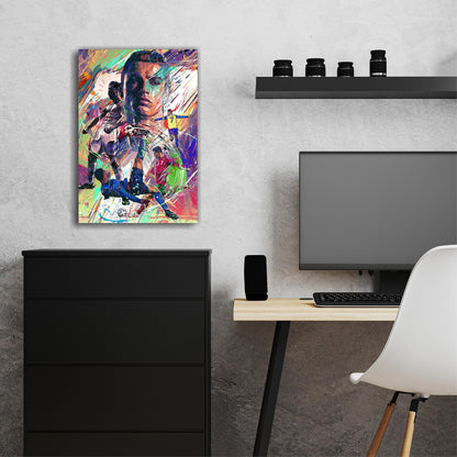 Cristiano Ronaldo | CANVAS Print | Sports Wall Art | Fan Cave Gift