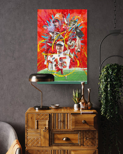 Kansas City Chiefs Super Bowl LVII | Poster | Wall Art