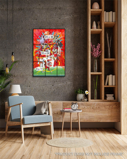 Kansas City Chiefs Super Bowl LVII | Poster | Wall Art
