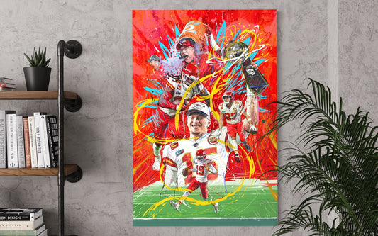 Kansas City Chiefs Super Bowl LVII | Poster | Wall Art