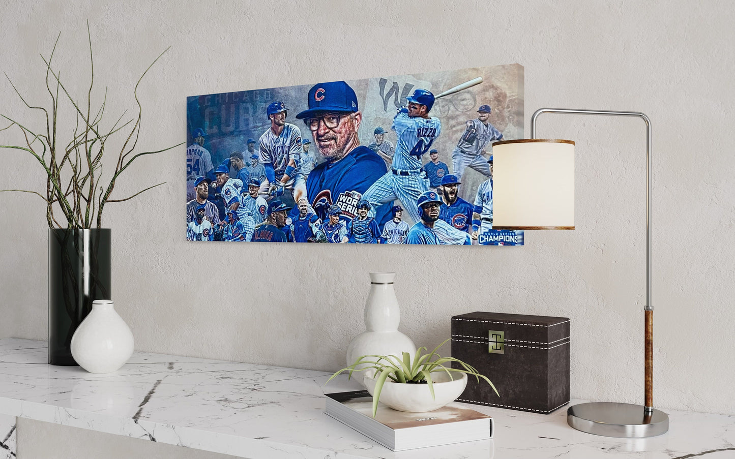 Chicago Cubs | World Series Champions | Sports Wall Art | Canvas | Fan Cave